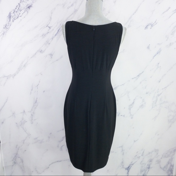 David Meister | Black Sleeveless Sheath Dress - Picture 9 of 9
